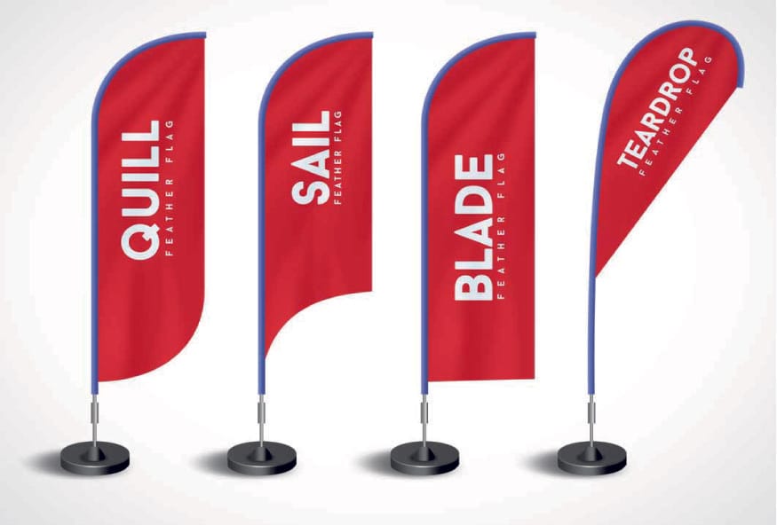 All Shapes Flag Stand