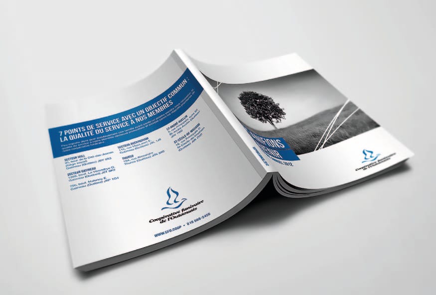 Company Profile With Perfect Binding