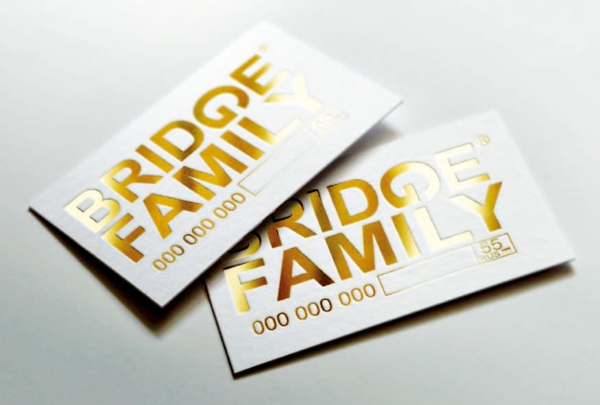 Gold Foiling Business Card