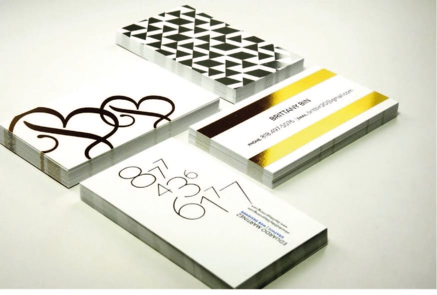 Gold Foiling With Spot UV