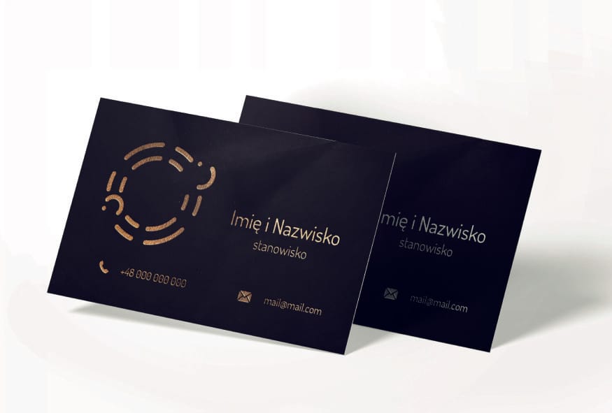Gold Foiling with Velvat Lamination