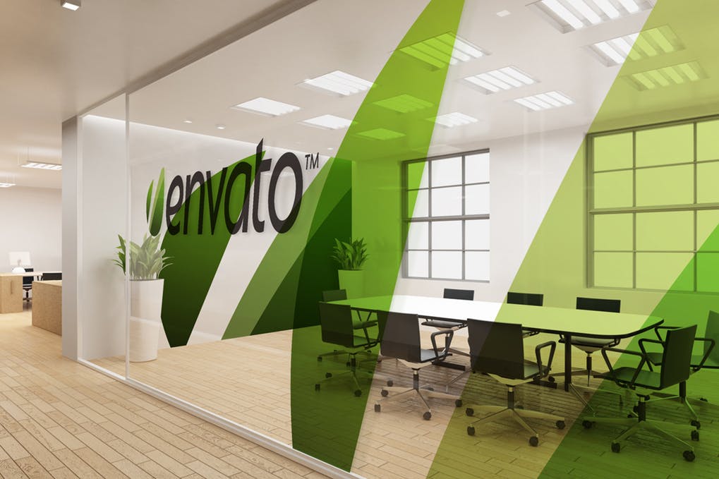 Office Glass Sticker