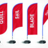 All Shapes Flag Stand