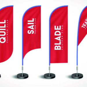 All Shapes Flag Stand