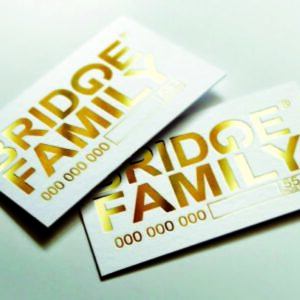 Gold Foiling Business Card